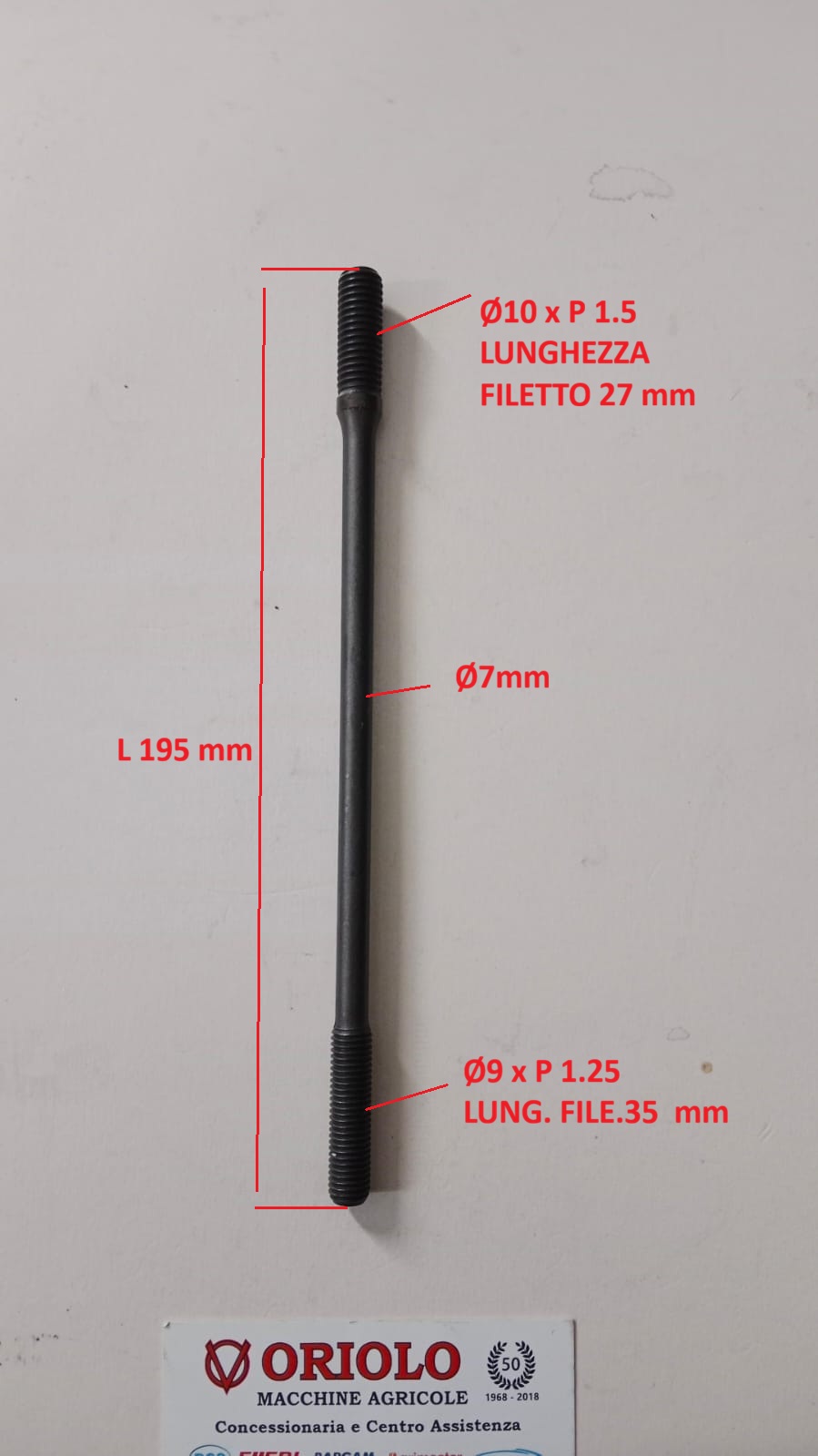 PRIGIONIERO LATO VOLANO LOMB. 6LD 360/400/520/530